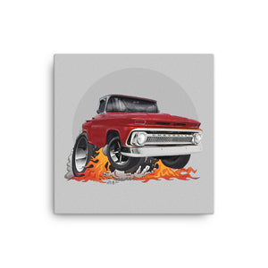1965 Chevy Pickup Hot Rod Truck Canvas Print