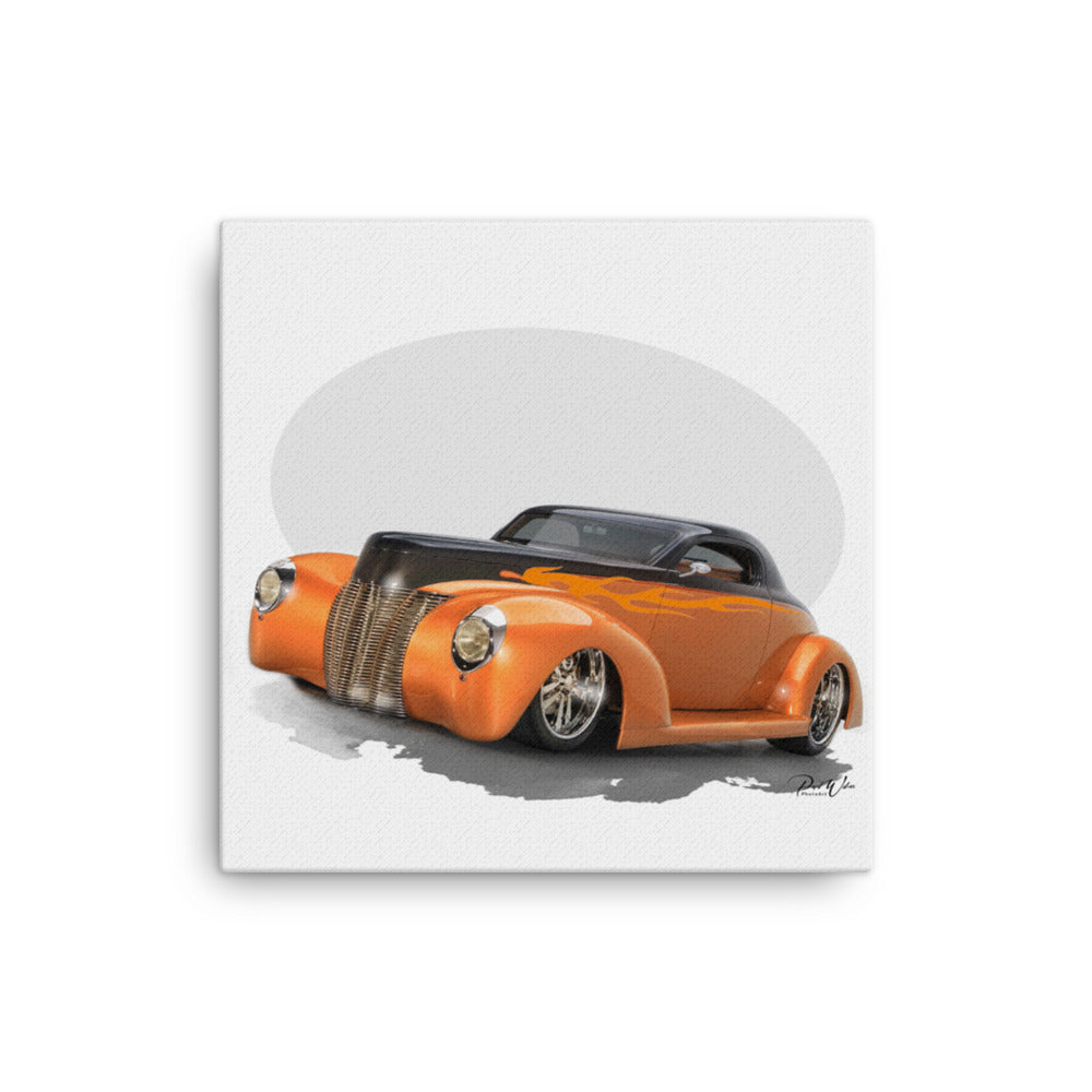 1940 Ford Coupe Street Rod Canvas Print