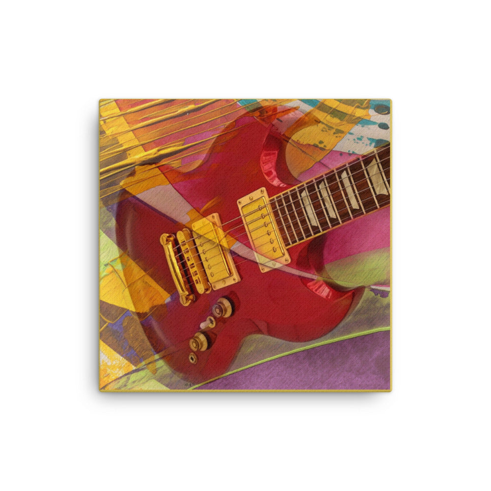 Gibson SG Guitar Canvas