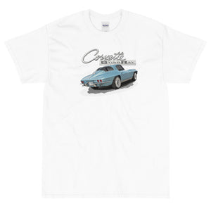 1963 Corvette White Short Sleeve T-Shirts