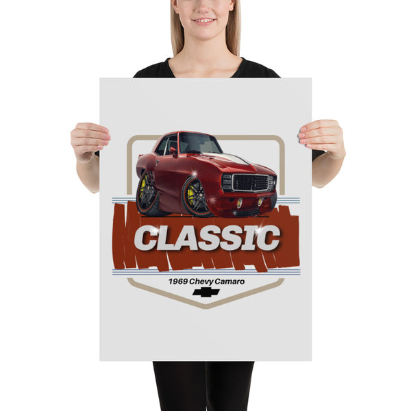 Classic Hot Rod Photo Paper Poster